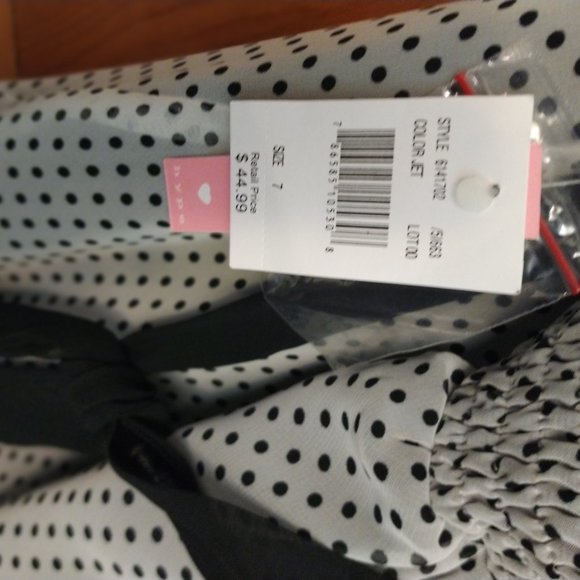 Polka Dot Halter Dress - Picture 2 of 2